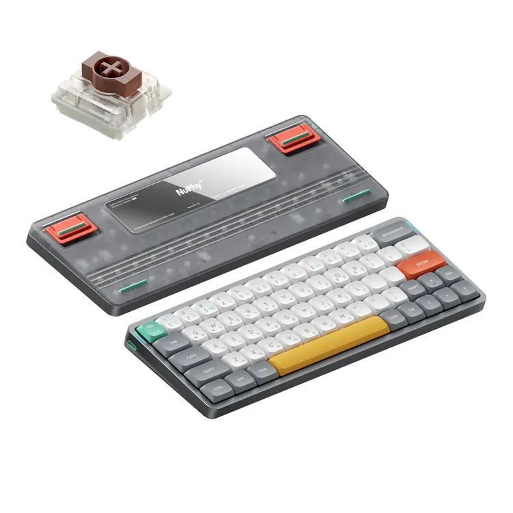 NUPHY AIR60 V2 기계식 키보드 갈축 블루투스 무선 유선 미니 텐키리스 슬림형이미지