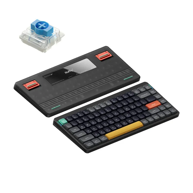 NUPHY AIR75 V2 기계식 키보드 청축 블루투스 무선 유선 텐키리스 슬림형이미지