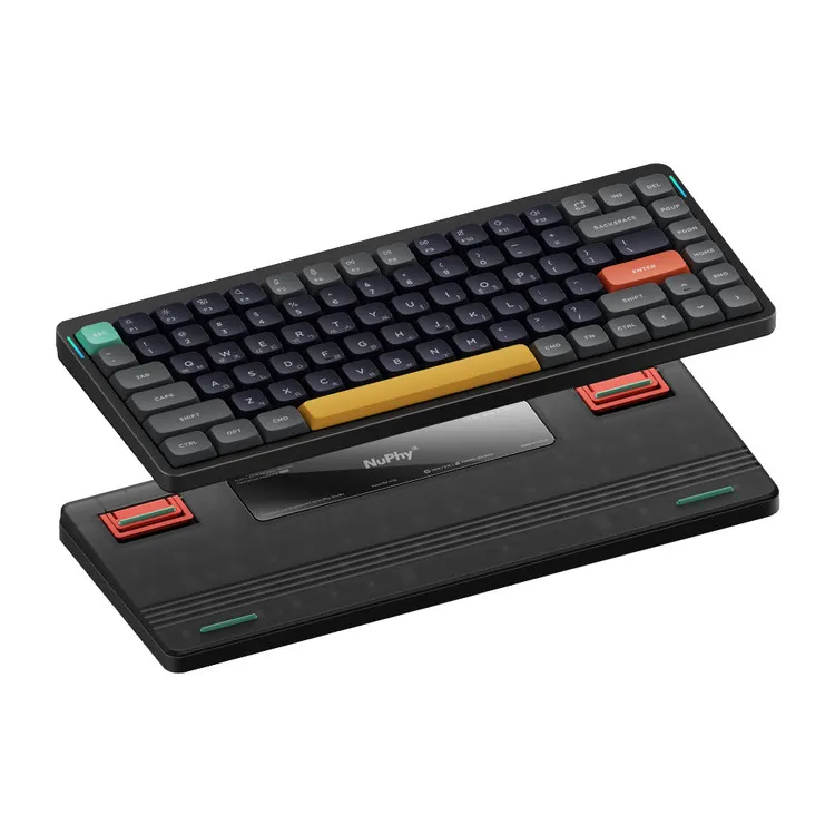 NUPHY AIR75 V2 기계식 키보드 적축 블루투스 무선 유선 텐키리스 슬림형