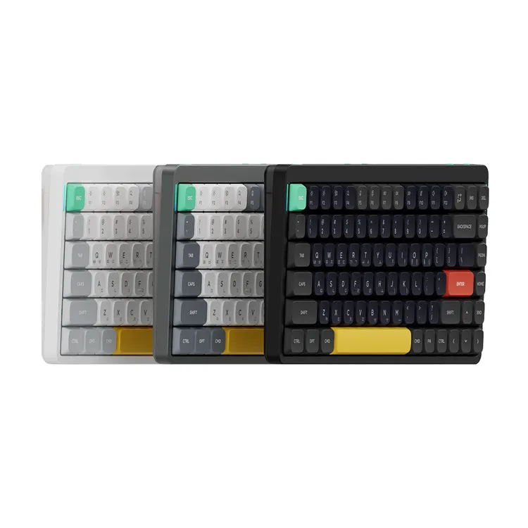 NUPHY AIR75 V2 기계식 키보드 적축 블루투스 무선 유선 텐키리스 슬림형