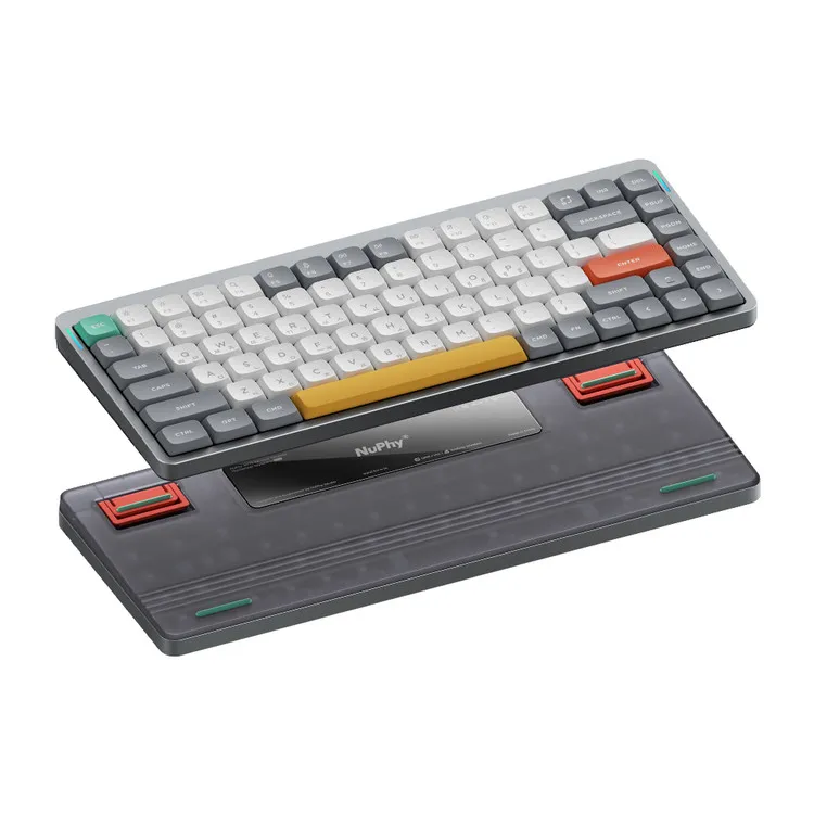 NUPHY AIR75 V2 기계식 키보드 적축 블루투스 무선 유선 텐키리스 슬림형