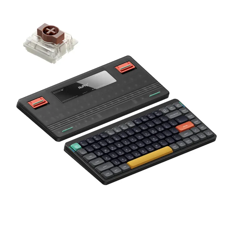 NUPHY AIR75 V2 기계식 키보드 갈축 블루투스 무선 유선 텐키리스 슬림형이미지