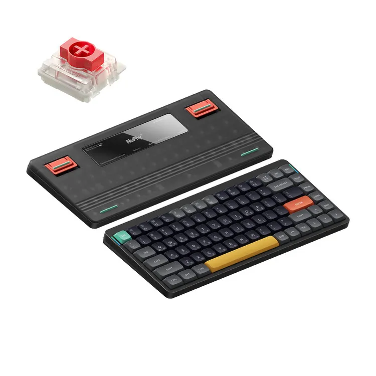 NUPHY AIR75 V2 기계식 키보드 적축 블루투스 무선 유선 텐키리스 슬림형이미지