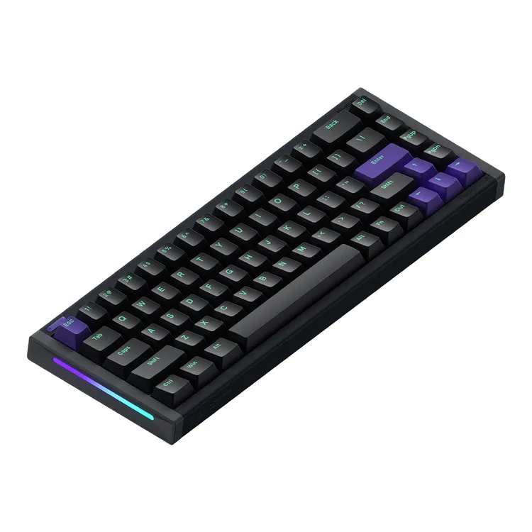 NUPHY [Jade Pro] BH65 기계식키보드 래피드 트리거 자석축 게이밍 풀 알루미늄 다크매터, 마그네틱축