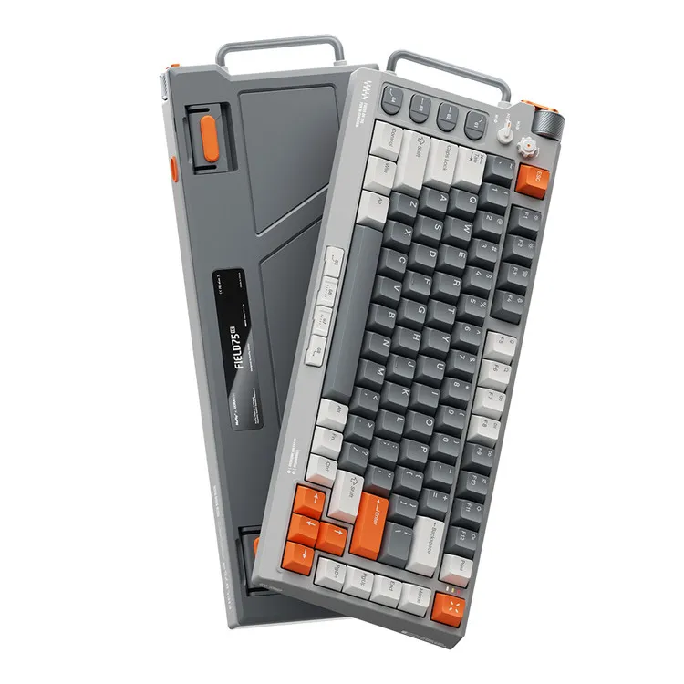 NUPHY [Magnetic White] Field75 HE 자석축 기계식키보드 화이트축 래피드 트리거 게이밍