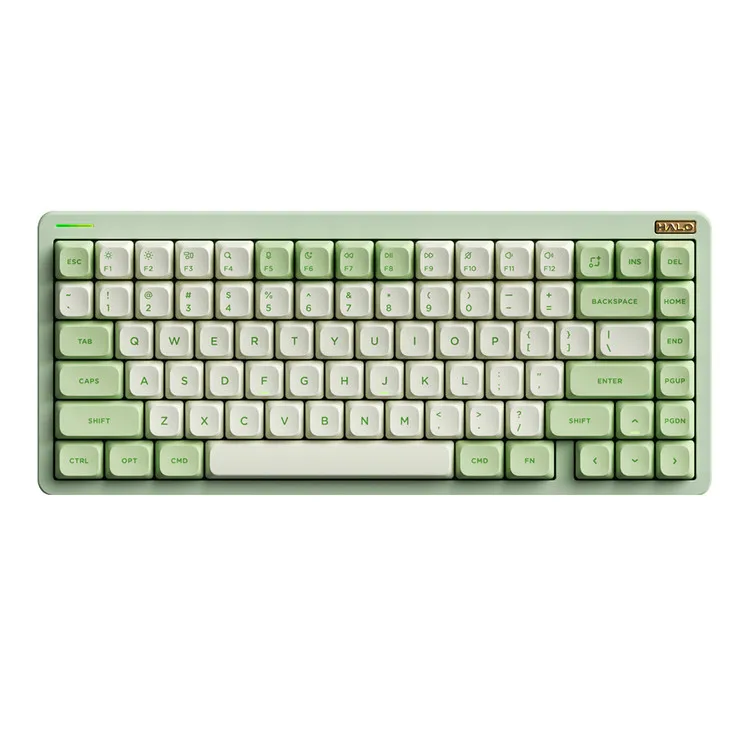 NUPHY Halo75 V2 기계식 키보드 민트축 블루투스 유선 무선 한영 각인